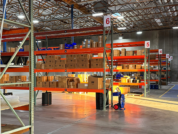 Fully Stocked Crane Parts Warehouses